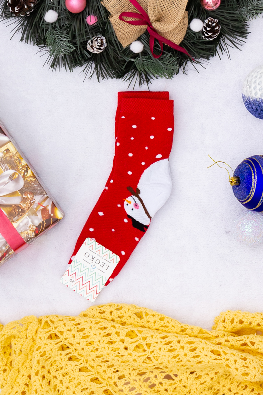 Шкарпетки дитячі "Новорічні" (зима)